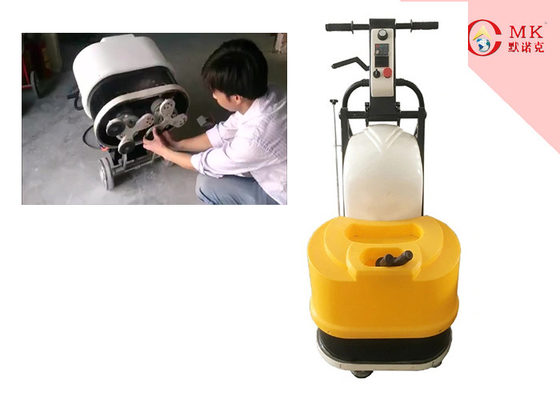 ماكينة تلميع الخرسانة الجافة 4KW 5.5HP 1500rpm مرحلة واحدة صفراء